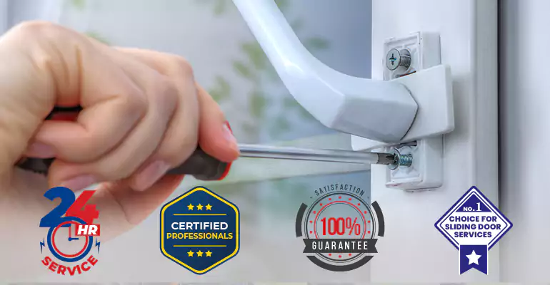 Broken Patio Door Handle Repair in Pembroke Pines