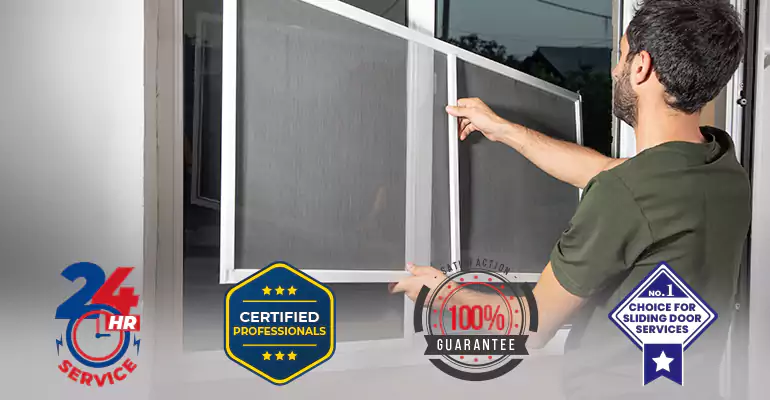 Sliding Screen Door Frame Repair in Pembroke Pines