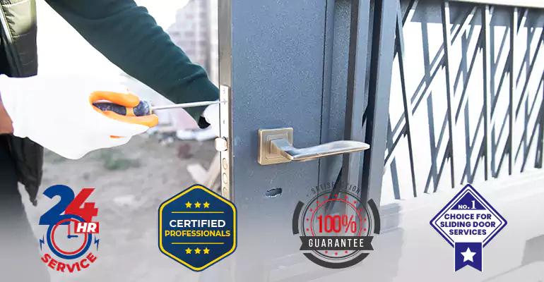Steel Door Bottom Repair in Pembroke Pines