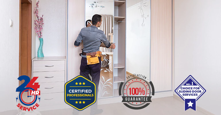 Sliding Closet Door Installation in Pembroke Pines, FL