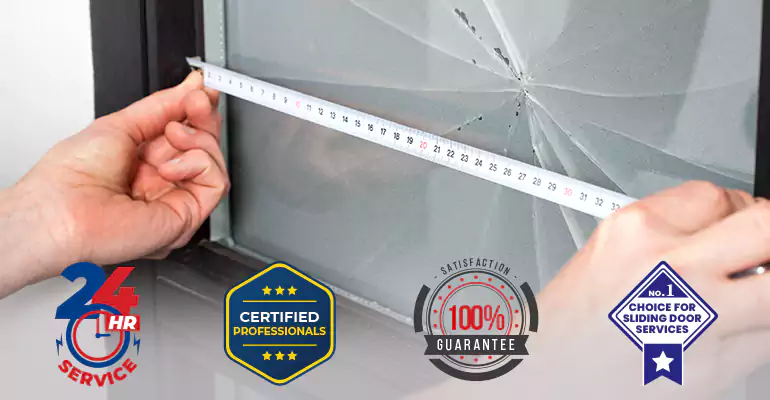 Residential Sliding Door Glass Repair in Pembroke Pines