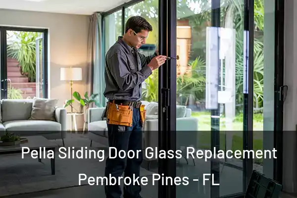 Pella Sliding Door Glass Replacement Pembroke Pines - FL